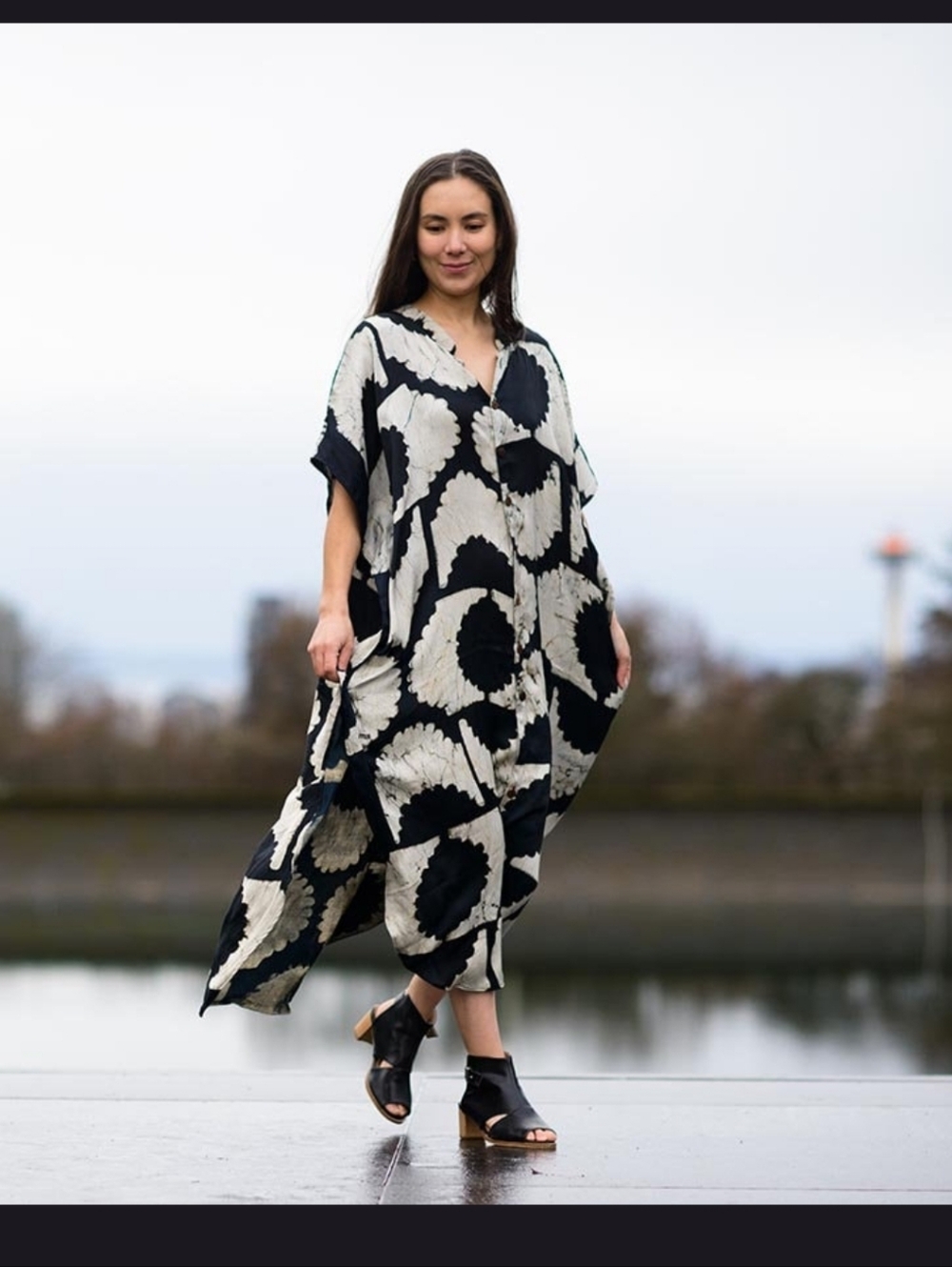 OS Ichcha Sample Sale Sunset Dress